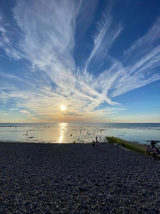 Plage à 50m Appartement Rêves étoilés Villa Les Bains de Mers Esterno foto