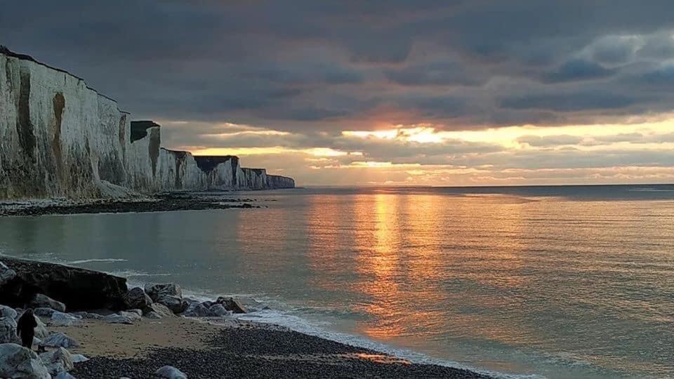 Plage à 50m Appartement Rêves étoilés Villa Les Bains de Mers Esterno foto